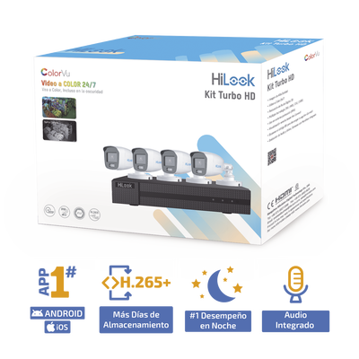 Kit TurboHD 1080p / DVR 4 canales