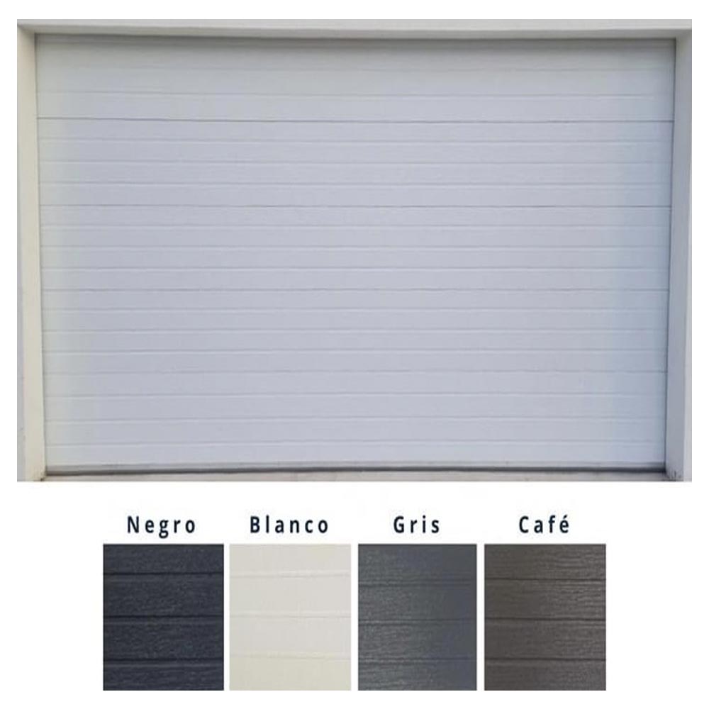 Puerta Imitación Madera Rayas Blanca