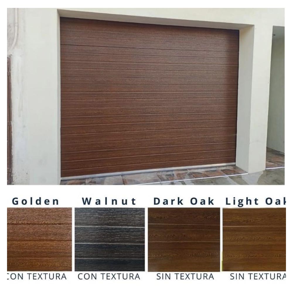 Puerta Imitación Madera Color Golden